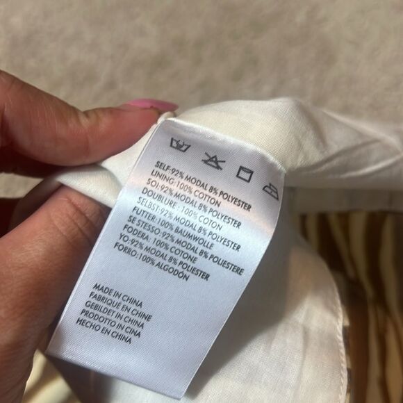 BNWT - BACKYARD ROSES PAXTON BROWN ZEBRA CORSET TOP - Picture 10 of 10